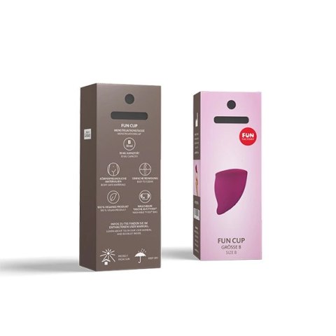 Kubeczek menstruacyjny - Fun Factory Fun Cup Size B Grape Fun Factory Kubeczek menstruacyjny - Fun Factory Fun Cup Size B Grape Fun Factory