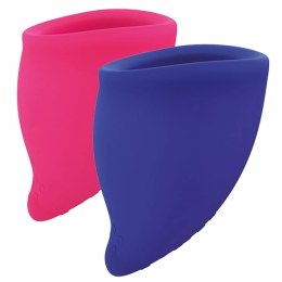 Kubeczki menstruacyjne - Fun Factory Fun Cup Kit Pink & Ultramarine Fun Factory