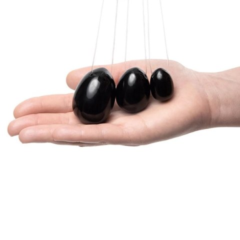 Kulka gejszy - La Gemmes Yoni Egg Black Obsidian L La Gemmes Kulka gejszy - La Gemmes Yoni Egg Black Obsidian L La Gemmes