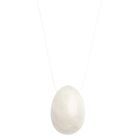 Kulka gejszy - La Gemmes Yoni Egg Clear Quartz S La Gemmes Kulka gejszy - La Gemmes Yoni Egg Clear Quartz S La Gemmes