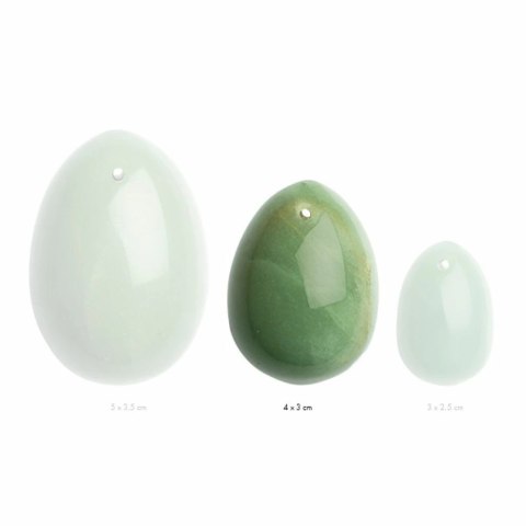 Kulka gejszy - La Gemmes Yoni Egg Jade M La Gemmes Kulka gejszy - La Gemmes Yoni Egg Jade M La Gemmes