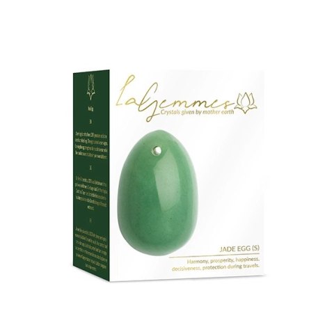 Kulka gejszy - La Gemmes Yoni Egg Jade S La Gemmes Kulka gejszy - La Gemmes Yoni Egg Jade S La Gemmes