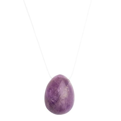 Kulka gejszy - La Gemmes Yoni Egg Pure Amethyst M La Gemmes Kulka gejszy - La Gemmes Yoni Egg Pure Amethyst M La Gemmes