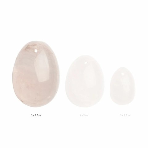 Kulka gejszy - La Gemmes Yoni Egg Rose Quartz L La Gemmes Kulka gejszy - La Gemmes Yoni Egg Rose Quartz L La Gemmes