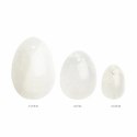 Kulki gejszy - La Gemmes Yoni Egg Set Clear Quartz La Gemmes