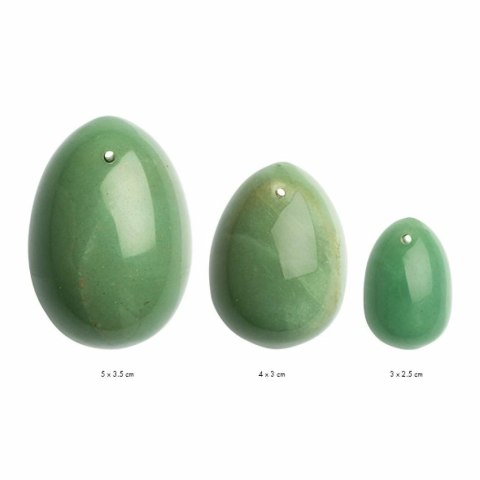Kulki gejszy - La Gemmes Yoni Egg Set Jade La Gemmes Kulki gejszy - La Gemmes Yoni Egg Set Jade La Gemmes