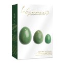 Kulki gejszy - La Gemmes Yoni Egg Set Jade La Gemmes