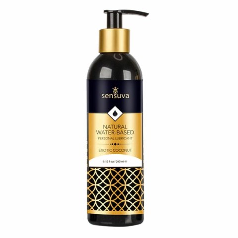 Lubrykant - Sensuva Natural Water-Based Exotic Coconut 240 ml Sensuva Lubrykant - Sensuva Natural Water-Based Exotic Coconut 240 ml Sensuva