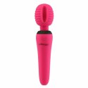 Masażer - PalmPower Groove Mini Wand Fuchsia PowerBullet