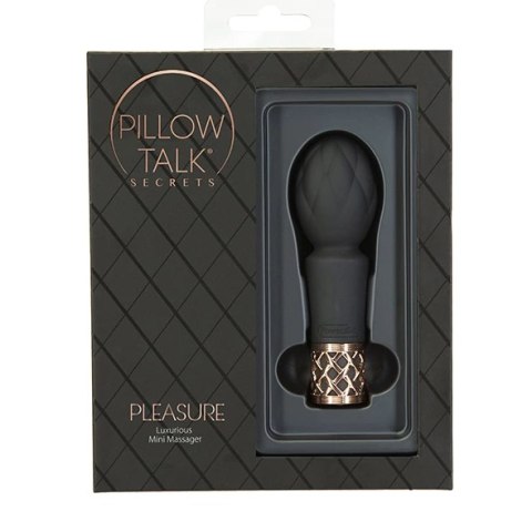 Masażer - Pillow Talk Secrets Pleasure Black Pillow Talk Masażer - Pillow Talk Secrets Pleasure Black Pillow Talk