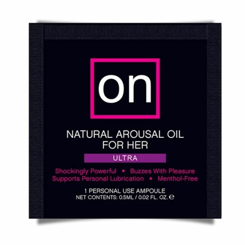 Olejek stymulujący najmocniejszy (ampułka) - Sensuva ON Arousal Oil Ultra 0.5 ml Sensuva Olejek stymulujący najmocniejszy (ampułka) - Sensuva ON Arousal Oil Ultra 0.5 ml Sensuva