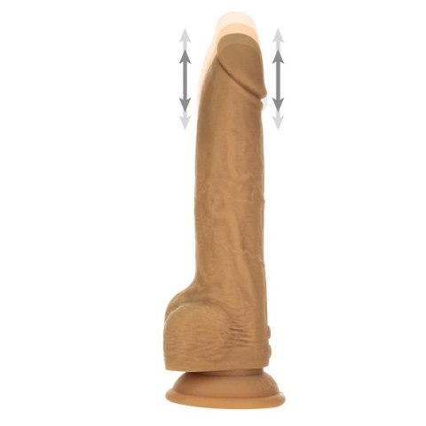 Pulsator - Naked Addiction Thrusting Dong with Remote 23 cm Caramel Naked Addiction Pulsator - Naked Addiction Thrusting Dong with Remote 23 cm Caramel Naked Addiction