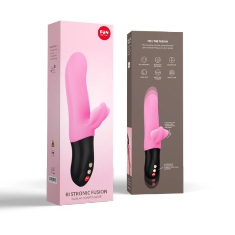Pulsowibrator - Fun Factory Bi Stronic Fusion Candy Rose Fun Factory Pulsowibrator - Fun Factory Bi Stronic Fusion Candy Rose Fun Factory