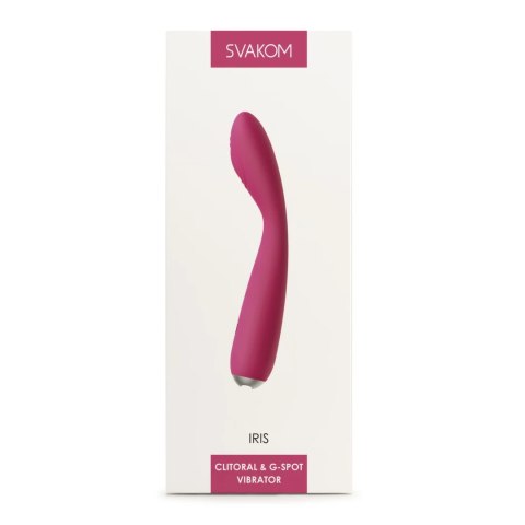 Svakom - Iris Vibrator Śliwkowa Czerwień Svakom Svakom - Iris Vibrator Śliwkowa Czerwień Svakom