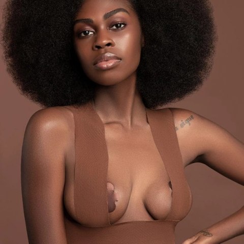 Taśma do biustu - Bye Bra Body Tape Brown Bye Bra Taśma do biustu - Bye Bra Body Tape Brown Bye Bra