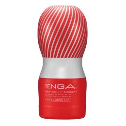 Tenga - Air Cushion Cup Medium Średni Żebrowany Masturbator Ssący Tenga