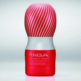 Tenga - Air Cushion Cup Medium Średni Żebrowany Masturbator Ssący Tenga