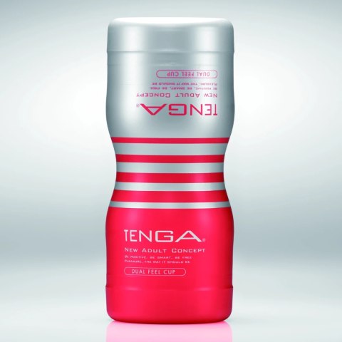 Tenga - Dual Feel Cup Medium Średni Masturbator Ssący Tenga Tenga - Dual Feel Cup Medium Średni Masturbator Ssący Tenga