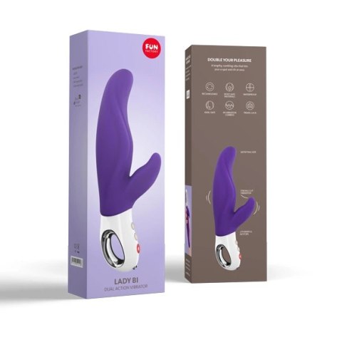 Wibrator - Fun Factory Lady Bi Violet Fun Factory Wibrator - Fun Factory Lady Bi Violet Fun Factory