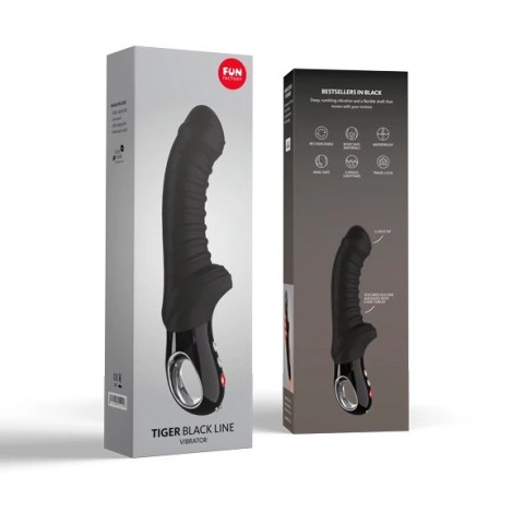 Wibrator - Fun Factory Tiger G5 Black Fun Factory Wibrator - Fun Factory Tiger G5 Black Fun Factory