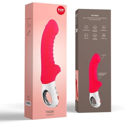 Wibrator - Fun Factory Tiger G5 India Red Fun Factory Wibrator - Fun Factory Tiger G5 India Red Fun Factory