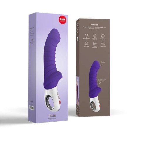 Wibrator - Fun Factory Tiger G5 Violet Fun Factory Wibrator - Fun Factory Tiger G5 Violet Fun Factory
