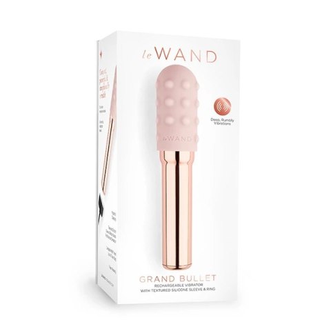 Wibrator - Le Wand Grand Bullet Rose Gold Le Wand Wibrator - Le Wand Grand Bullet Rose Gold Le Wand