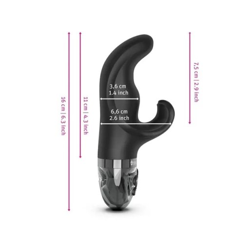 Wibrator z elektrostymulacją - Mystim Hop Hop Bob eStim Black Mystim Wibrator z elektrostymulacją - Mystim Hop Hop Bob eStim Black Mystim