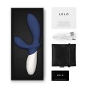 Wibrujący masażer prostaty - Lelo Loki Wave 2 Base Blue Lelo