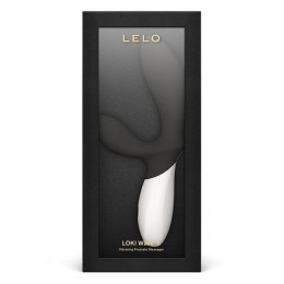 Wibrujący masażer prostaty - Lelo Loki Wave 2 Black Lelo