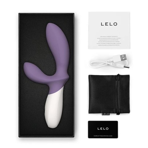 Wibrujący masażer prostaty - Lelo Loki Wave 2 Violet Dusk Lelo Wibrujący masażer prostaty - Lelo Loki Wave 2 Violet Dusk Lelo