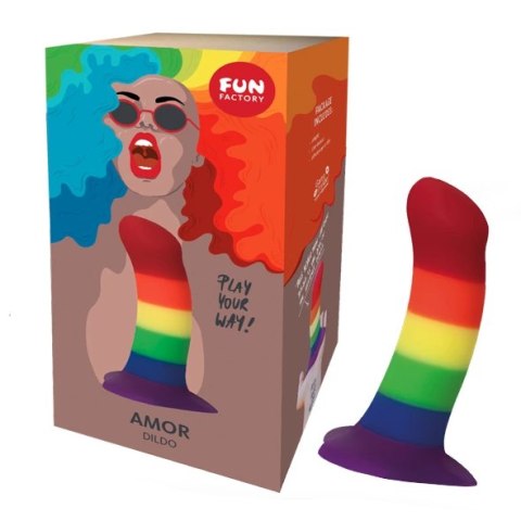 Dildo - Fun Factory Amor Pride Edition Fun Factory Dildo - Fun Factory Amor Pride Edition Fun Factory