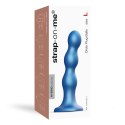 Dildo - Strap-On-Me Dildo Plug Balls Metallic Blue L Strap-On-Me