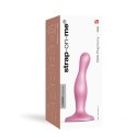 Dildo - Strap-On-Me Dildo Plug Curvy Metallic Sugar Pink S Strap-On-Me