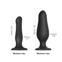 Dildo - Strap-On-Me Inflatable Dildo Black Strap-On-Me