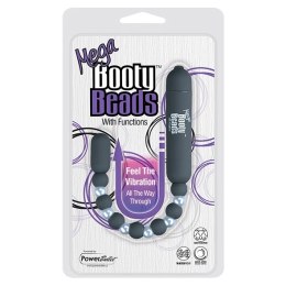 Koraliki analne wibrujące - PowerBullet Mega Booty Beads Grey PowerBullet
