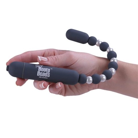 Koraliki analne wibrujące - PowerBullet Mega Booty Beads Grey PowerBullet Koraliki analne wibrujące - PowerBullet Mega Booty Beads Grey PowerBullet
