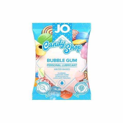 Lubrykant (saszetka) - System JO Candy Shop Bubblegum 5 ml System JO Lubrykant (saszetka) - System JO Candy Shop Bubblegum 5 ml System JO