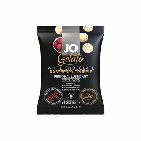 Lubrykant (saszetka) - System JO Gelato White Chocolate Raspberry 5 ml System JO Lubrykant (saszetka) - System JO Gelato White Chocolate Raspberry 5 ml System JO