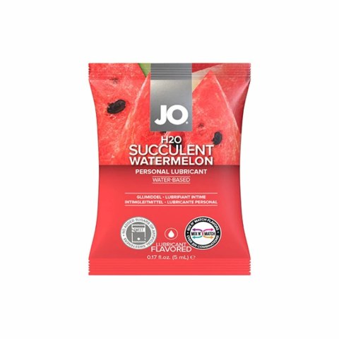 Lubrykant (saszetka) - System JO H2O Watermelon 5 ml System JO Lubrykant (saszetka) - System JO H2O Watermelon 5 ml System JO
