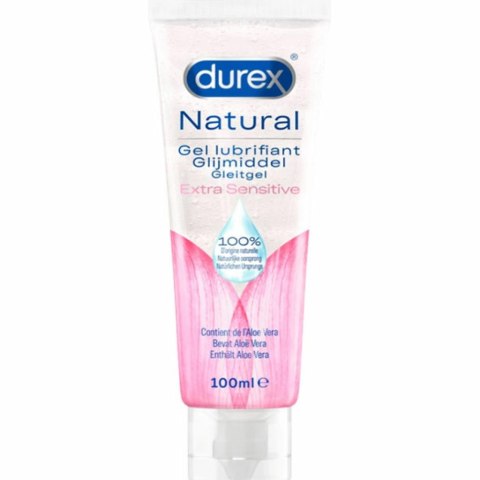 Lubrykant wodny - Durex Natural Lubricant Extra Sensitive 100 ml Durex Lubrykant wodny - Durex Natural Lubricant Extra Sensitive 100 ml Durex
