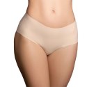Niewidzialne majtki - Bye Bra Invisible High Brief Nude + Black L Bye Bra