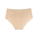Niewidzialne majtki - Bye Bra Invisible High Brief Nude + Black L Bye Bra