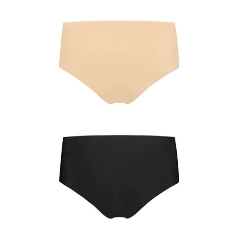 Niewidzialne majtki - Bye Bra Invisible High Brief Nude + Black L Bye Bra Niewidzialne majtki - Bye Bra Invisible High Brief Nude + Black L Bye Bra
