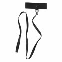 Obroża i smycz - Sportsheets Sex & Mischief Leash & Collar Black Sportsheets