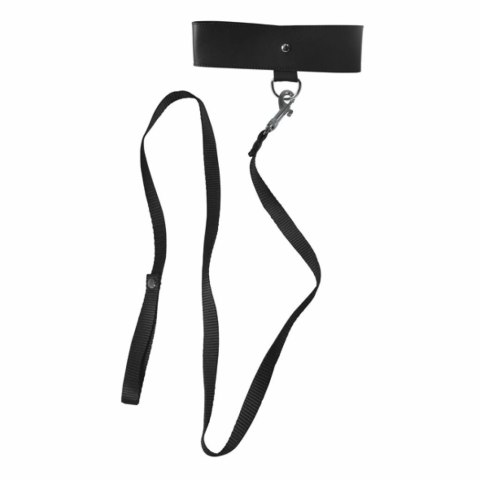 Obroża i smycz - Sportsheets Sex & Mischief Leash & Collar Black Sportsheets