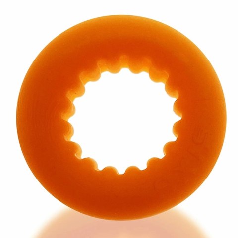 Pierścień erekcyjny - Oxballs Axis Rib Griphold Cockring Orange Ice Oxballs Pierścień erekcyjny - Oxballs Axis Rib Griphold Cockring Orange Ice Oxballs
