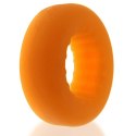 Pierścień erekcyjny - Oxballs Axis Rib Griphold Cockring Orange Ice Oxballs