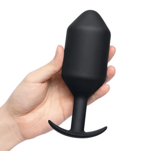 Plug analny - B-Vibe Snug Plug 7 Black B-Vibe Plug analny - B-Vibe Snug Plug 7 Black B-Vibe