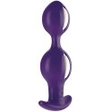 Plug analny - Fun Factory B Balls Duo Dark Violet Fun Factory
